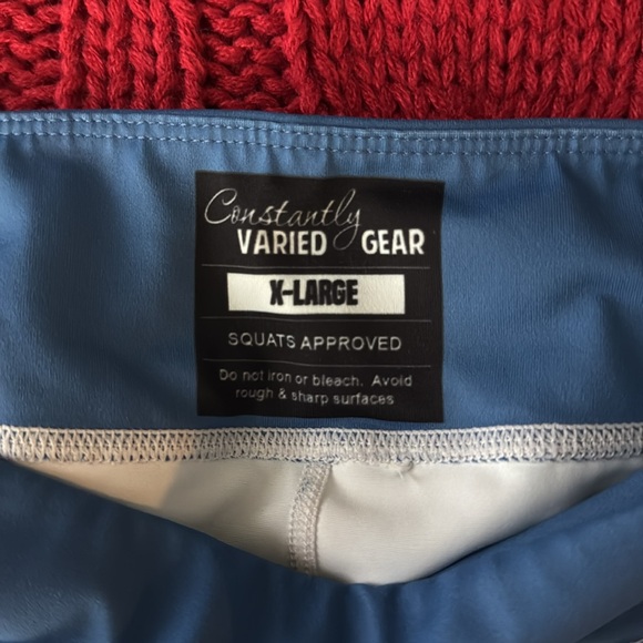 Constantly Varied Gear CVG Marrixan Flag Capri Leggings Sz XL! - Picture 4 of 5